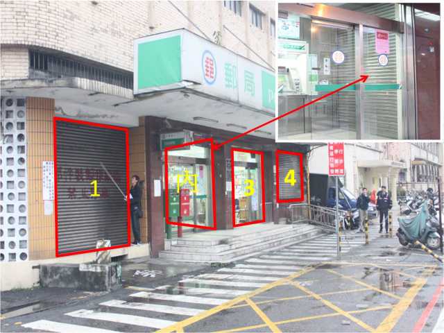 港西街郵局大門廣告3